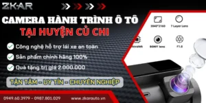 Gắn Camera Hành Trình Ô Tô Tận Nơi Tại Huyện Củ Chi