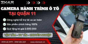Gắn Camera Hành Trình Ô Tô Tận Nơi Tại Quận 11