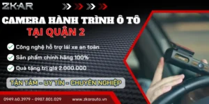 Gắn Camera Hành Trình Ô Tô Tận Nơi Tại Quận 2