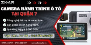 Gắn Camera Hành Trình Ô Tô Tận Nơi Tại Quận 7
