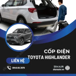Địa Chỉ Độ Cốp Điện Xe Toyota Highlander Tại TPHCM