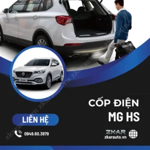 Địa Chỉ Độ Cốp Điện Xe MG HS Tại TPHCM