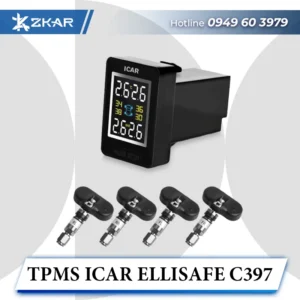 Cảm Biến Áp Suất Lốp ICAR Ellisafe C397 Tại TPHCM