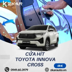 Cửa Hít Owin Cho Ô Tô Toyota Innova Cross | An Toàn, Hiện Đại, Tiện Nghi