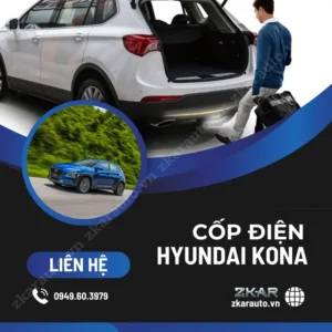 Địa Chỉ Độ Cốp Điện Xe Hyundai Kona Tại TPHCM