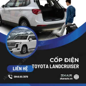 Địa Chỉ Độ Cốp Điện Xe Toyota Landcruiser Tại TPHCM