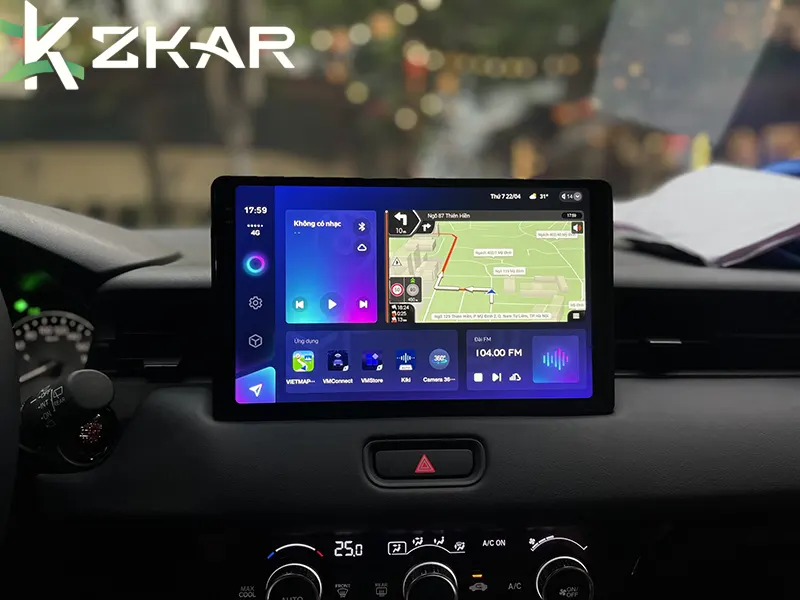 Địa Chỉ Lắp Màn Hình Android Cho Ô Tô HRV Uy Tín Tại Sài Gòn