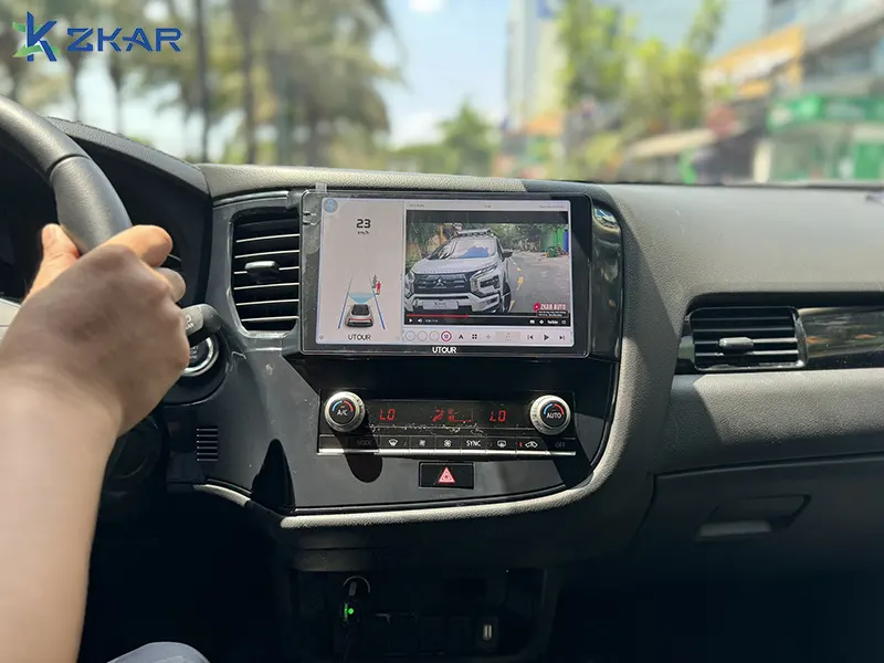 Địa Chỉ Lắp Màn Hình Android Cho Ô Tô Mitsubishi Outlander Uy Tín Tại Sài Gòn