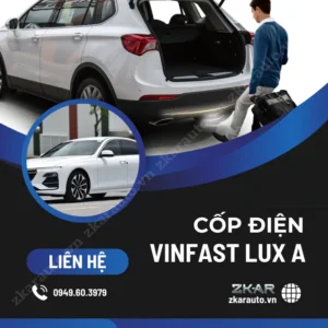 Địa Chỉ Độ Cốp Điện Xe Vinfast Lux A Tại TPHCM