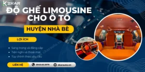 Độ Ghế Limousine Cho Xe Tận Nơi Tại Huyện Nhà Bè