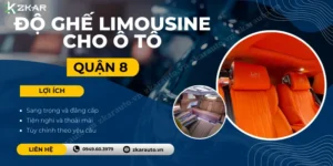 Độ Ghế Limousine Cho Xe Tận Nơi Tại Quận 8