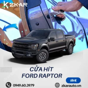 Cửa Hít Owin Cho Ô Tô Ford Raptor | An Toàn, Hiện Đại, Tiện Nghi