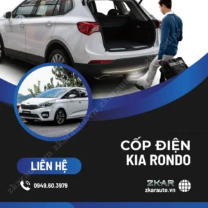 Địa Chỉ Độ Cốp Điện Xe KIA Rondo Tại TPHCM