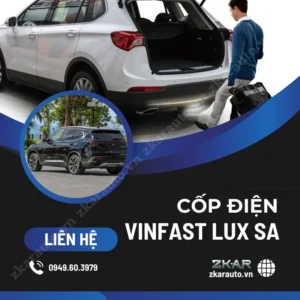 Địa Chỉ Độ Cốp Điện Xe Vinfast Lux SA Tại TPHCM