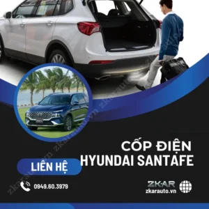Địa Chỉ Độ Cốp Điện Xe Hyundai Santafe Tại TPHCM
