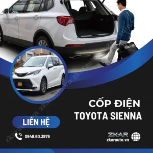 Địa Chỉ Độ Cốp Điện Xe Toyota Sienna Tại TPHCM