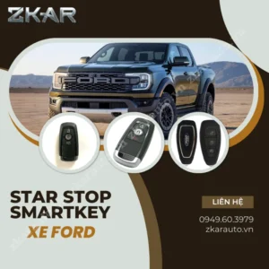 Lắp Start Stop Smartkey Pke Cho Ford Zin: Nâng cao trải nghiệm lái xe