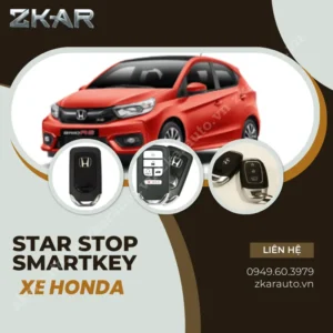 Lắp Start Stop Smartkey Pke Cho Honda Zin: Nâng cao trải nghiệm lái xe