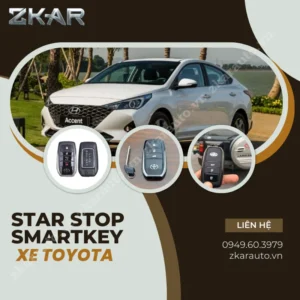 Lắp Start Stop Smartkey Pke Cho Toyota Zin: Nâng cao trải nghiệm lái xe