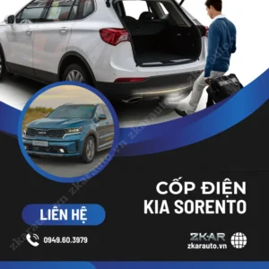 Địa Chỉ Độ Cốp Điện Xe KIA Sorento Tại TPHCM