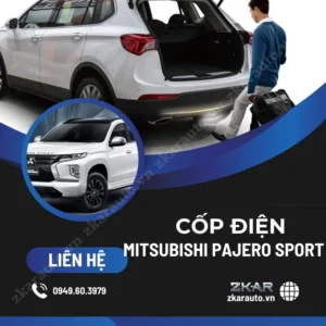 Địa Chỉ Độ Cốp Điện Xe Mitsubishi Pajero Sport Tại TPHCM