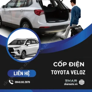 Địa Chỉ Độ Cốp Điện Xe Toyota Veloz Tại TPHCM