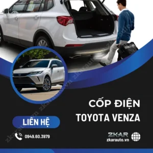 Địa Chỉ Độ Cốp Điện Xe Toyota Venza Tại TPHCM