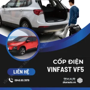 Địa Chỉ Độ Cốp Điện Xe Vinfast VF5 Tại TPHCM