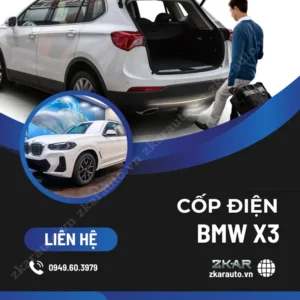 Địa Chỉ Độ Cốp Điện Xe BMW X3 Tại TPHCM