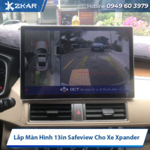 Lắp Màn Hình 13in Safeview Cho Xe Xpander - Giá 10tr900