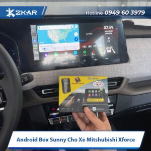 Lắp Android Box Sunny Cho Xe Mitsubishi Xforce - Giá Chỉ 8tr200 Ram8