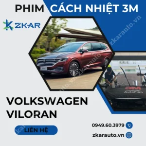 Địa Chỉ Dán Phim Cách Nhiệt 3M Xe Volkswagen Viloran Tại TPHCM