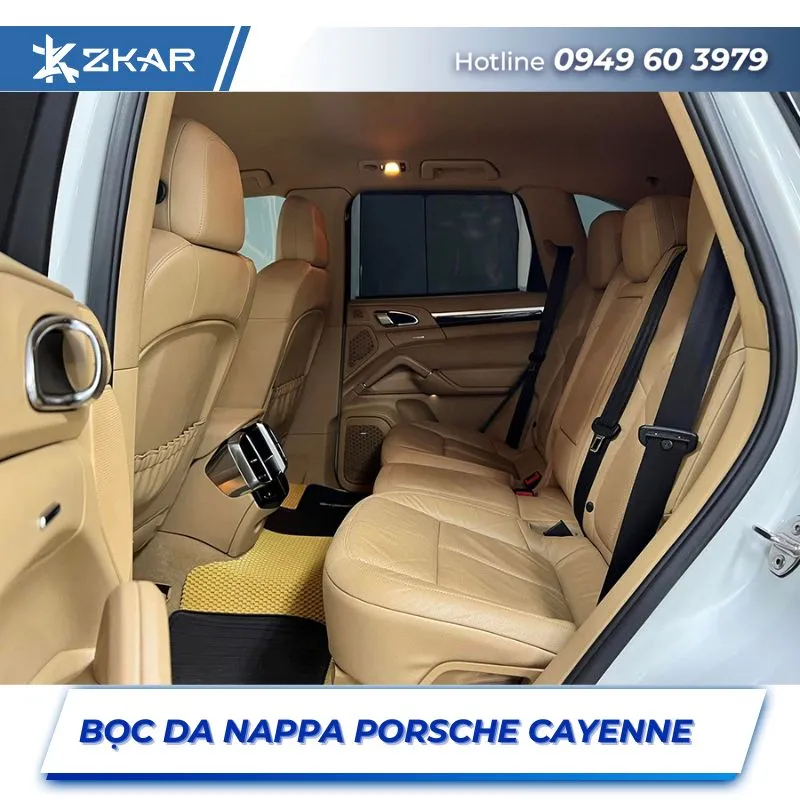 Bọc Ghế Da Nappa Xe Porsche Cayenne Tại TPHCM