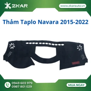 Thảm Taplo Nissan Navara 2015-2022