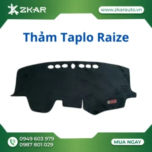 Thảm Taplo xe Toyota Raize