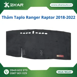 Thảm Taplo Ranger Raptor 2018-2022