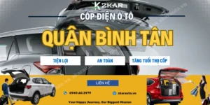 Độ Cốp Điện Ô Tô Tại Quận Bình Tân