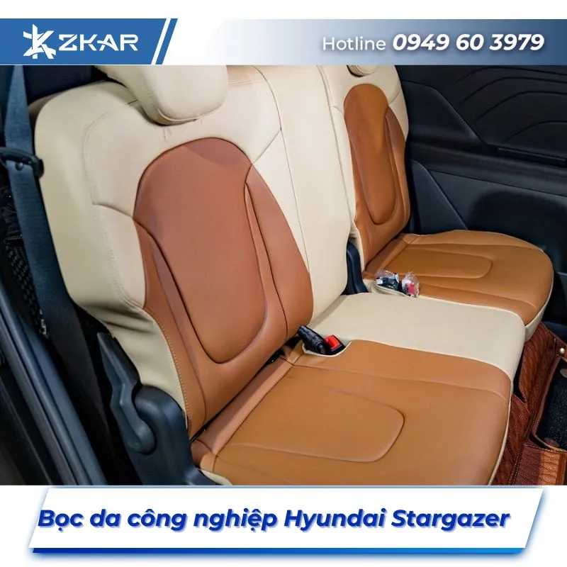 Bọc Ghế Da Công Nghiệp Xe Hyundai Stargazer tại TPHCM