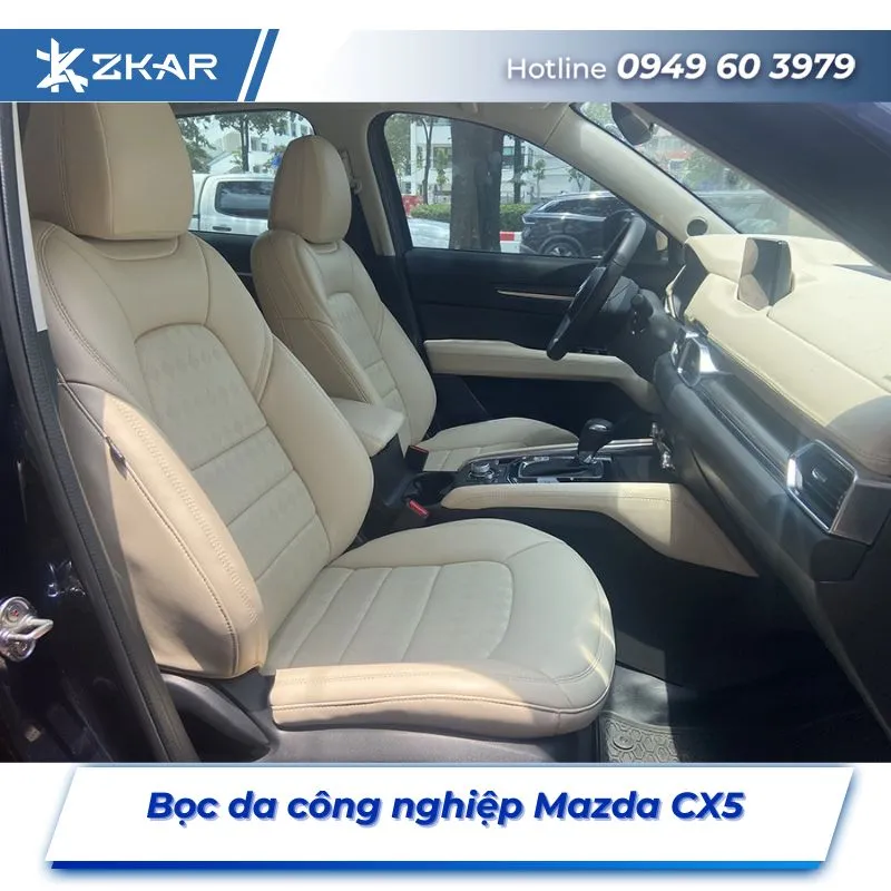 Bọc Ghế Da Công Nghiệp Xe Mazda CX5 tại TPHCM