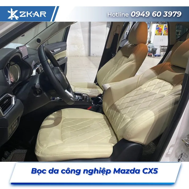 Bọc Ghế Da Công Nghiệp Xe Mazda CX5 tại TPHCM