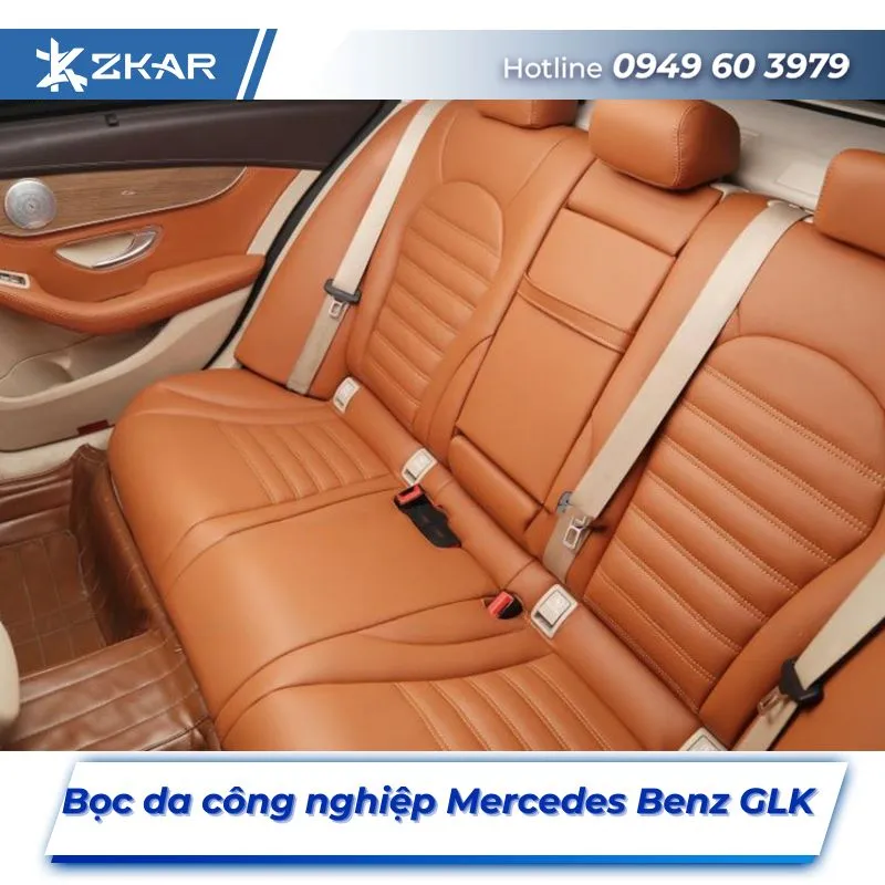 Bọc Ghế Da Công Nghiệp Xe Mercedes Benz GLK tại TPHCM