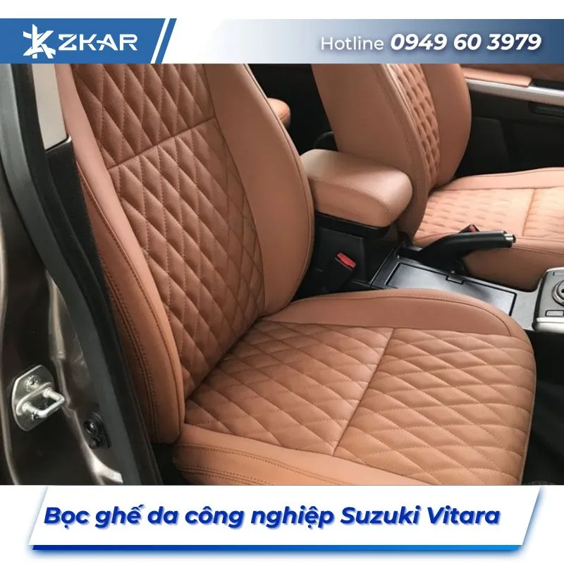 Bọc Ghế Da Công Nghiệp Xe Suzuki Vitara tại TPHCM