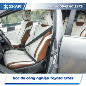 Bọc Ghế Da Công Nghiệp Xe Toyota Cross tại TP.HCM