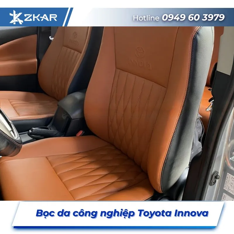 Bọc Ghế Da Công Nghiệp Xe Toyota Innova tại TP.HCM