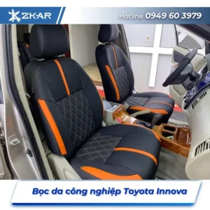 Bọc Ghế Da Công Nghiệp Xe Toyota Innova tại TP.HCM
