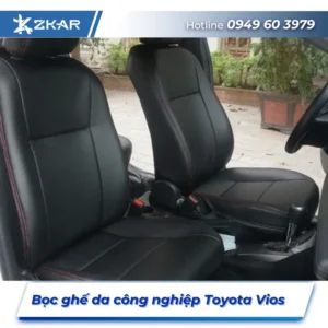 Bọc Ghế Da Công Nghiệp Xe Toyota Vios tại TPHCM