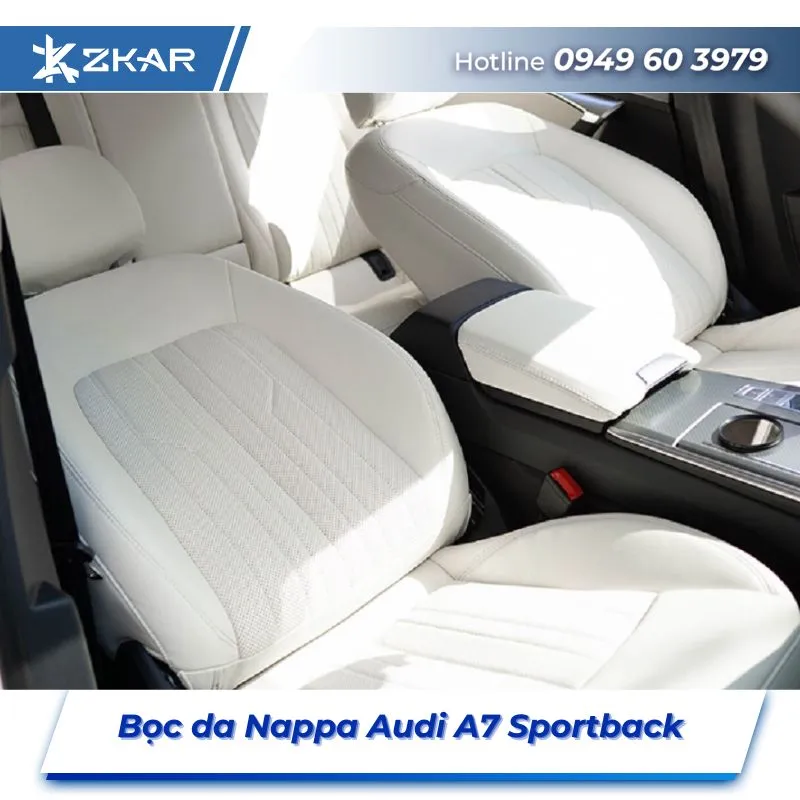 Bọc Ghế Da Nappa Xe Audi A7 Sportback Tại TPHCM
