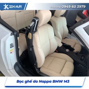 Bọc Ghế Da Nappa Xe BMW M3 Tại TPHCM