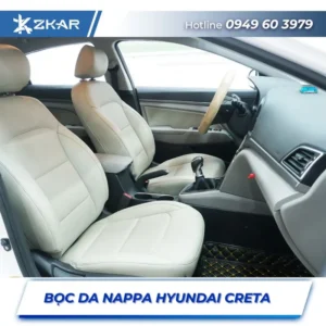 Bọc Ghế Da Nappa Xe Hyundai Creta Tại TPHCM