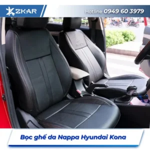 Bọc Ghế Da Nappa Xe Hyundai Kona Tại TPHCM